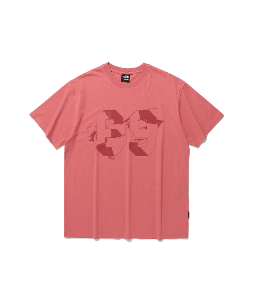 NICE GHOST CLUB(ナイスゴーストクラブ)の「NEW COLLEGE TEE_PINK(NG2EMUT511A)(Tシャツ/カットソー・レディース・ピンク・S/M/L)」の1枚目の写真