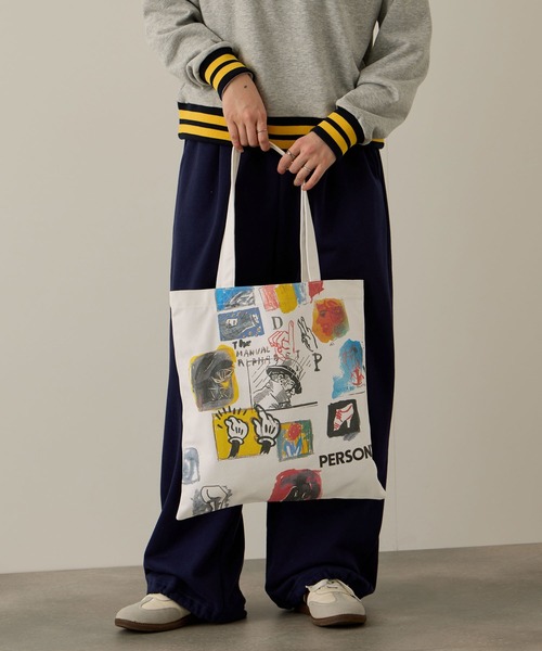 PERSON'S(パーソンズ)の「【PERSON'S/パーソンズ】キャンバス グラフィック トートバッグ(トートバッグ・メンズ・C/D/E/F/A/B/G・FREE)」の2枚目の写真