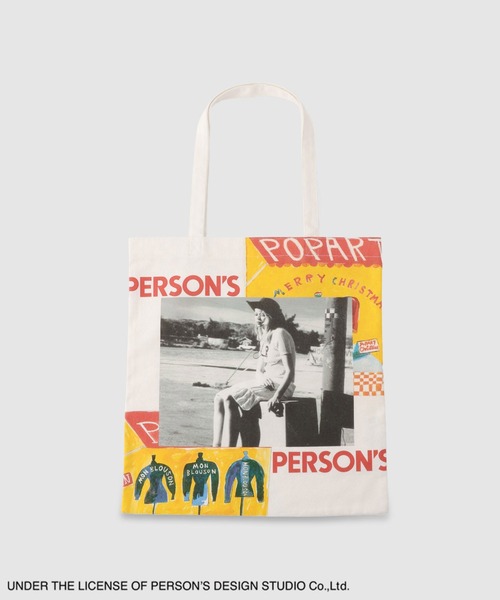 PERSON'S(パーソンズ)の「【PERSON'S/パーソンズ】キャンバス グラフィック トートバッグ(トートバッグ・メンズ・C/D/E/F/A/B/G・FREE)」の3枚目の写真