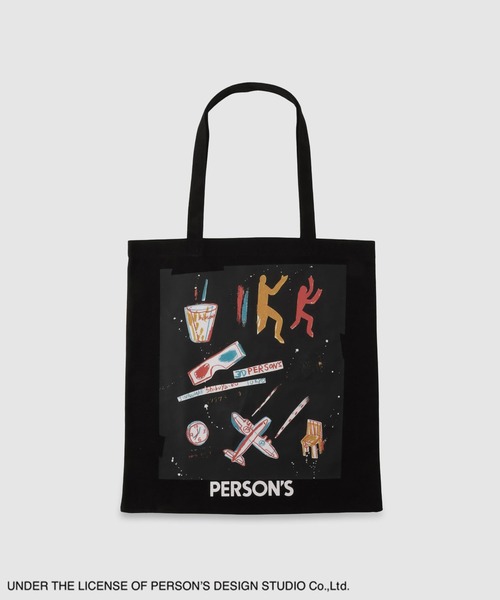 PERSON'S(パーソンズ)の「【PERSON'S/パーソンズ】キャンバス グラフィック トートバッグ(トートバッグ・メンズ・C/D/E/F/A/B/G・FREE)」の5枚目の写真