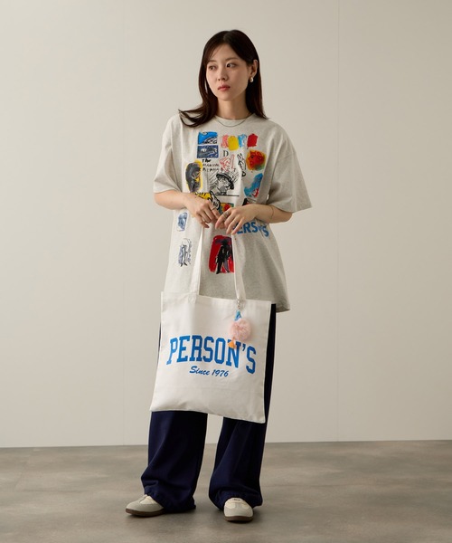 PERSON'S(パーソンズ)の「【PERSON'S/パーソンズ】キャンバス グラフィック トートバッグ(トートバッグ・メンズ・C/D/E/F/A/B/G・FREE)」の12枚目の写真