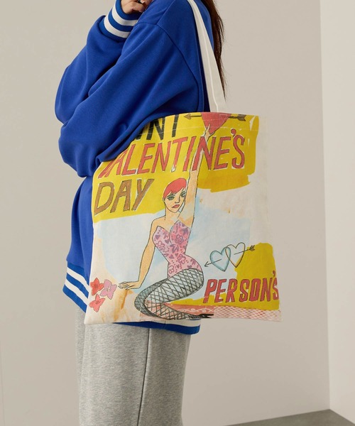 PERSON'S(パーソンズ)の「【PERSON'S/パーソンズ】キャンバス グラフィック トートバッグ(トートバッグ・メンズ・C/D/E/F/A/B/G・FREE)」の17枚目の写真
