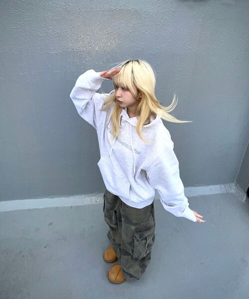 LMCの「FN DOODLE HOODIE light heather gray(パーカー・レディース・その他・L/XL)」の14枚目の写真