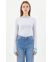 PHENOMENON SEEPER（フェノメノン シッパー）の「PRINT LONG SLEEVE ROUND T-SHIRT_[WAVE]（Tシャツ/カットソー）」