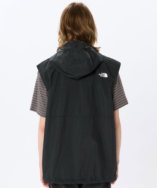 THE NORTH FACE（ザノースフェイス）の「THE NORTH FACE Compact Hooded Vest / ザ ノース フェイス コンパクト フーデッド ベスト（ベスト・メンズ・ベージュ/オフホワイト/ブラック・S/M/L/XL/XXL）」の9枚目の写真