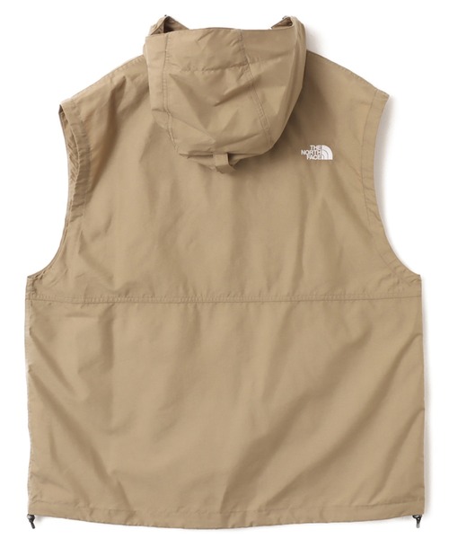 THE NORTH FACE（ザノースフェイス）の「THE NORTH FACE Compact Hooded Vest / ザ ノース フェイス コンパクト フーデッド ベスト（ベスト・メンズ・ベージュ/オフホワイト/ブラック・S/M/L/XL/XXL）」の16枚目の写真