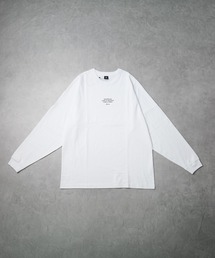 B.I.D.（ビーアイディー）の「《光沢プリント ドルマンスリーブロングスリーブTシャツ（LONGEVITY）》（Tシャツ/カットソー）」