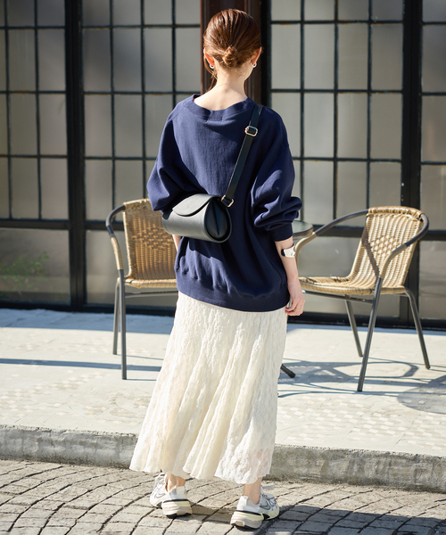 SLOBE IENA(スローブイエナ)の「《WEB限定/追加》レースランダムフレアスカート(スカート・レディース・アイボリー・36/38)」の12枚目の写真