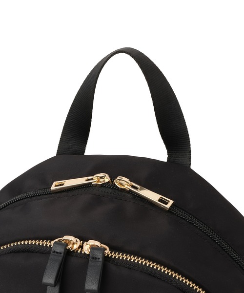 VIS（ビス）の「6ポケットリュック/A4・13インチPC対応（バックパック/リュック・レディース・ブラック/グレー・FREE）」の8枚目の写真