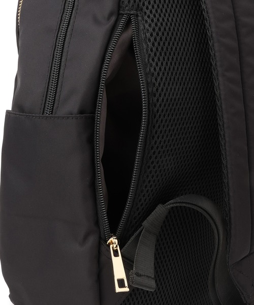 VIS（ビス）の「6ポケットリュック/A4・13インチPC対応（バックパック/リュック・レディース・ブラック/グレー・FREE）」の12枚目の写真