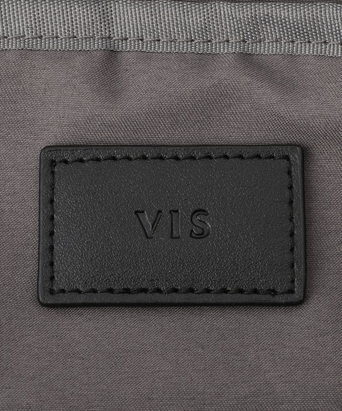 VIS（ビス）の「6ポケットリュック/A4・13インチPC対応（バックパック/リュック・レディース・ブラック/グレー・FREE）」の13枚目の写真