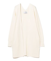 EFFE BEAMS | three dots / ベルト ロング カーディガン(ニット/セーター)