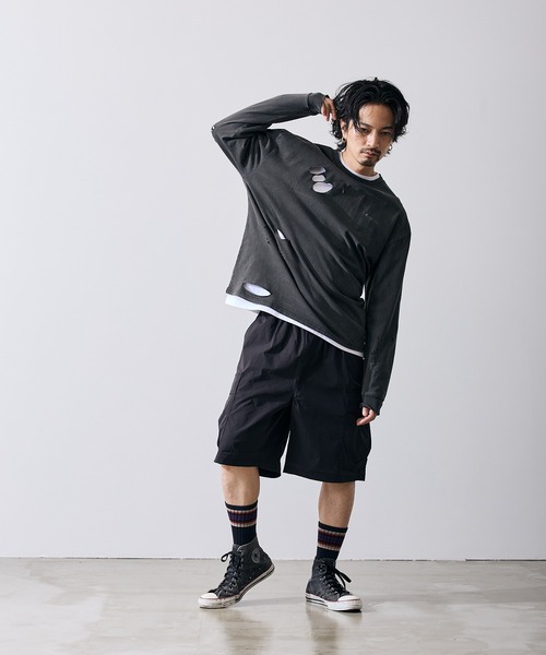 improves(インプローブス)の「ポリワッシャー ワイド ショーツ カーゴパンツ(その他パンツ・メンズ・ブラック/カーキ・SMALL/MEDIUM/LARGE/X-LARGE)」の14枚目の写真
