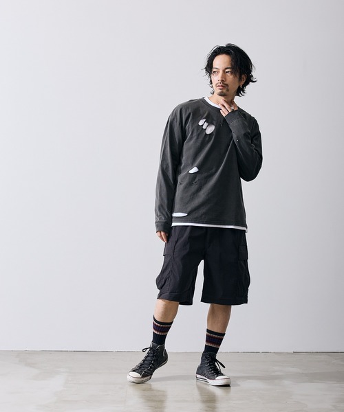 improves(インプローブス)の「ポリワッシャー ワイド ショーツ カーゴパンツ(その他パンツ・メンズ・ブラック/カーキ・SMALL/MEDIUM/LARGE/X-LARGE)」の18枚目の写真