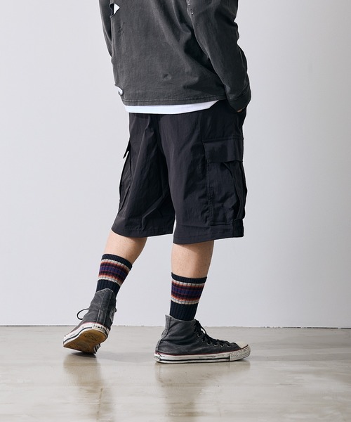 improves(インプローブス)の「ポリワッシャー ワイド ショーツ カーゴパンツ(その他パンツ・メンズ・ブラック/カーキ・SMALL/MEDIUM/LARGE/X-LARGE)」の13枚目の写真