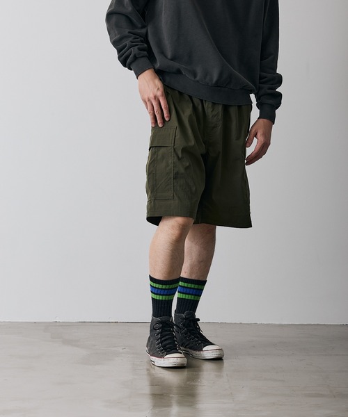 improves(インプローブス)の「ポリワッシャー ワイド ショーツ カーゴパンツ(その他パンツ・メンズ・ブラック/カーキ・SMALL/MEDIUM/LARGE/X-LARGE)」の22枚目の写真