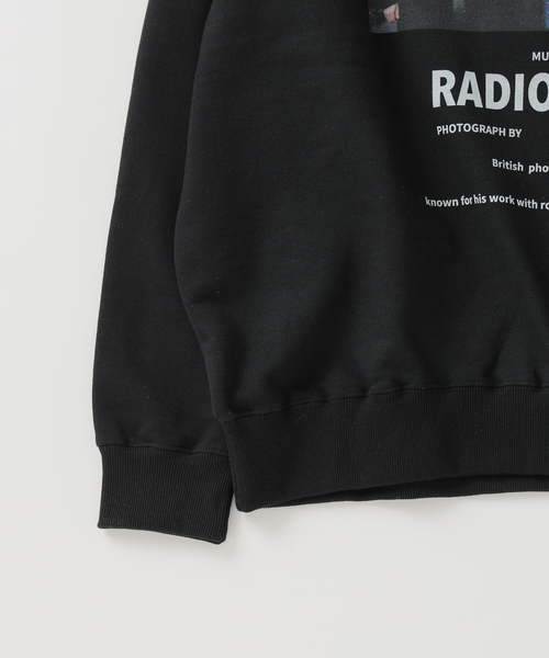 JOURNAL STANDARD relume（ジャーナルスタンダード　レリューム）の「【THE CULTURE CODE】レディオヘッド by Kevin Cummins フォトスウェット（スウェット・メンズ・ホワイト/ブラック・MEDIUM/LARGE）」の11枚目の写真