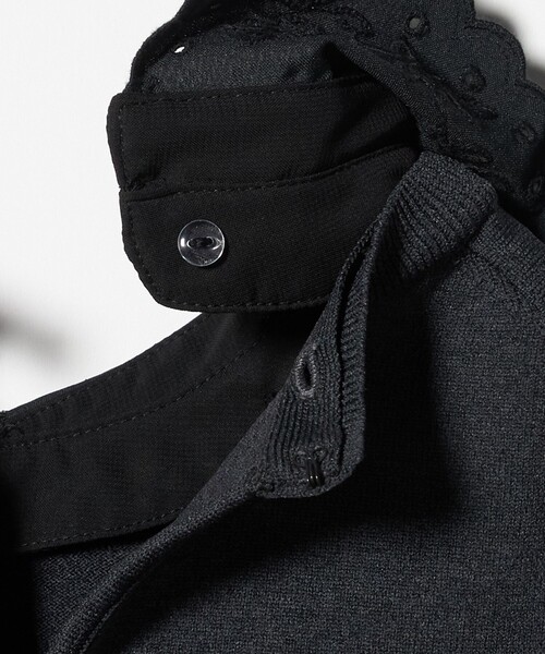 UNITED ARROWS（ユナイテッドアローズ）の「レディー フラワービジュー ニット‐ ウォッシャブル‐（ニット/セーター・レディース・ブラック/ダークグレー/ネイビー・FREE）」の21枚目の写真