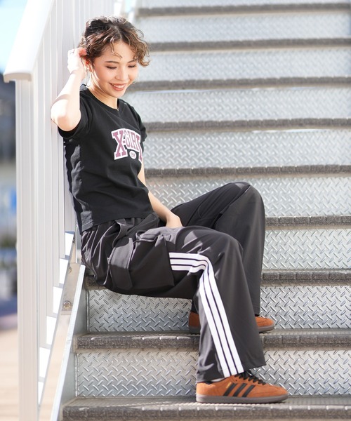 adidas(アディダス)の「adidas/アディダス レディース W ストレッチカーゴパンツ KS931(その他パンツ・レディース・ブラック/ベージュ・L/M)」の9枚目の写真