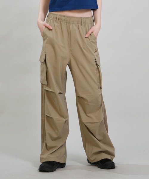 adidas(アディダス)の「adidas/アディダス レディース W ストレッチカーゴパンツ KS931(その他パンツ・レディース・ブラック/ベージュ・L/M)」の10枚目の写真