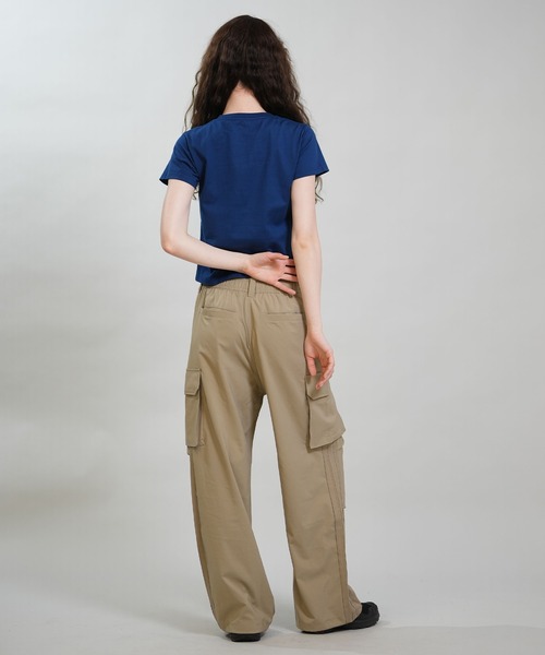 adidas(アディダス)の「adidas/アディダス レディース W ストレッチカーゴパンツ KS931(その他パンツ・レディース・ブラック/ベージュ・L/M)」の14枚目の写真