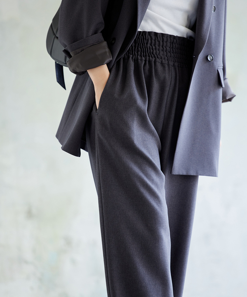 JOURNAL STANDARD（ジャーナルスタンダード）の「《追加2》ライクストレッチワイドパンツ（その他パンツ・レディース・ベージュ/チャコールグレー/アイボリー・40/38/36）」の19枚目の写真