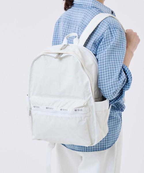 LeSportsac（レスポートサック）の「ROUTE BACKPACK メレンゲ2（バックパック/リュック・レディース・ホワイト・FREE）」の2枚目の写真
