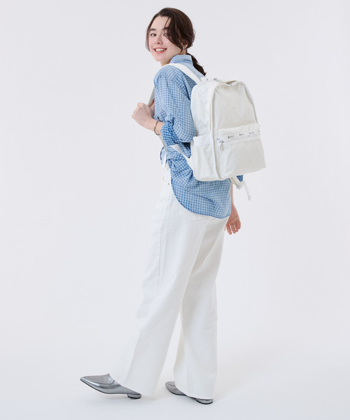 LeSportsac（レスポートサック）の「ROUTE BACKPACK メレンゲ2（バックパック/リュック・レディース・ホワイト・FREE）」の3枚目の写真