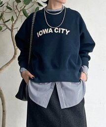 un dix cors | ウールフリースロゴプルオーバー(Tシャツ/カットソー)