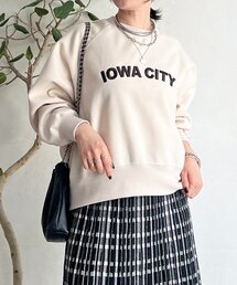 ウールフリースロゴプルオーバー