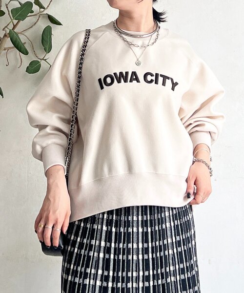 un dix cors(アンディコール)の「ウールフリースロゴプルオーバー(Tシャツ/カットソー・レディース・ネイビー/モカ/アイボリー・FREE)」の16枚目の写真