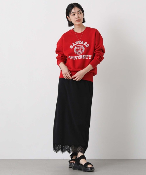 Gready Brilliant（グレディブリリアン）の「ジョーゼットレースタイト（スカート・レディース・ブラック/アイボリー・38/36）」の18枚目の写真