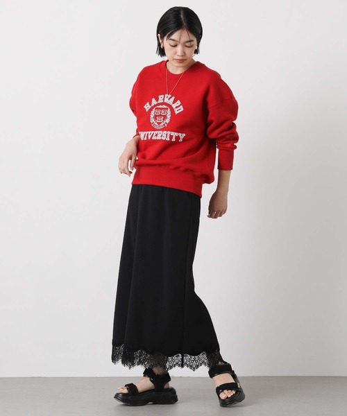 Gready Brilliant（グレディブリリアン）の「ジョーゼットレースタイト（スカート・レディース・ブラック/アイボリー・38/36）」の21枚目の写真