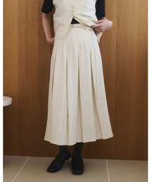 moi tytto（モイテュット）の「ボックスプリーツスカート【セットアップ着用可能】（スカート）」