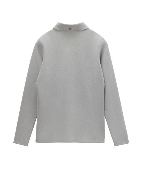 le coq sportif GOLF(ルコックスポルティフゴルフ)の「【DAILY】長袖シャツ(Tシャツ/カットソー・レディース・ネイビー/グレー/ホワイト・M/L/XL/3L/S)」の14枚目の写真
