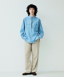 UNION HERCULES MADE（ユニオンヘラクレスメイド）の「【UNION HERCULES MADE】ハーフZIPシャツ（シャツ/ブラウス）」
