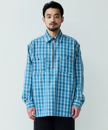 UNION HERCULES MADE（ユニオンヘラクレスメイド）の「【UNION HERCULES MADE】ハーフZIPシャツ（シャツ/ブラウス）」