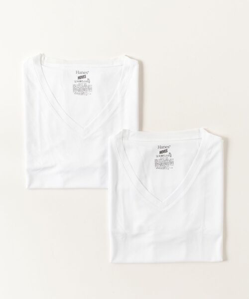 HANES(ヘインズ)の「【Hanes/ヘインズ】メンズ 【2枚組】Hanes MOVES スクエアメッシュ スリーブレスTシャツ(Tシャツ/カットソー・メンズ・ホワイト/ブラック・5L)」の1枚目の写真