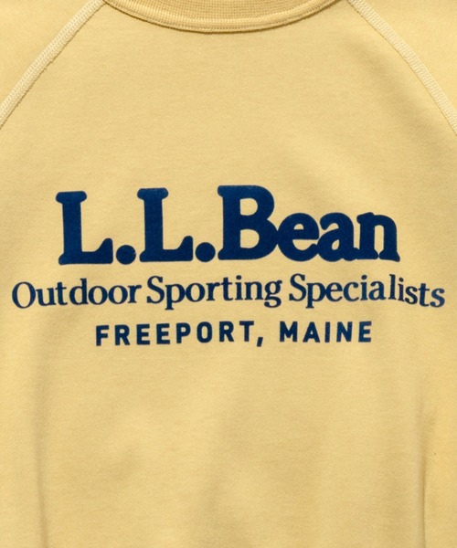 L.L.Bean(エルエルビーン)の「【JAPAN EDITION】ポーテージ・ショートスリーブ・スウェットシャツ(スウェット・レディース・ライトグレー/ネイビー/イエロー/アイボリー・MEDIUM)」の8枚目の写真