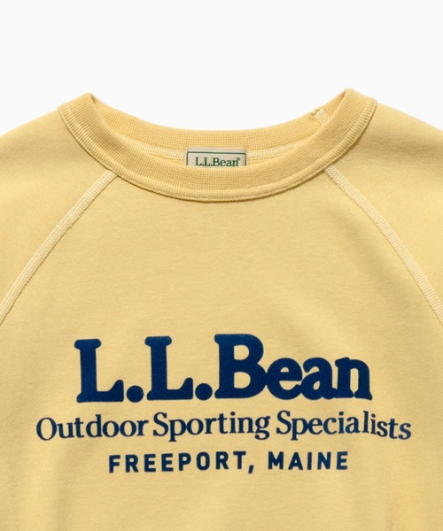 L.L.Bean(エルエルビーン)の「【JAPAN EDITION】ポーテージ・ショートスリーブ・スウェットシャツ(スウェット・レディース・ライトグレー/ネイビー/イエロー/アイボリー・MEDIUM)」の9枚目の写真