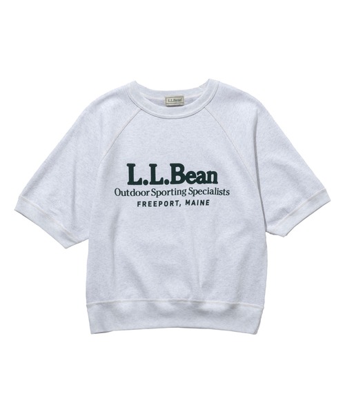 L.L.Bean(エルエルビーン)の「【JAPAN EDITION】ポーテージ・ショートスリーブ・スウェットシャツ(スウェット・レディース・ライトグレー/ネイビー/イエロー/アイボリー・MEDIUM)」の22枚目の写真