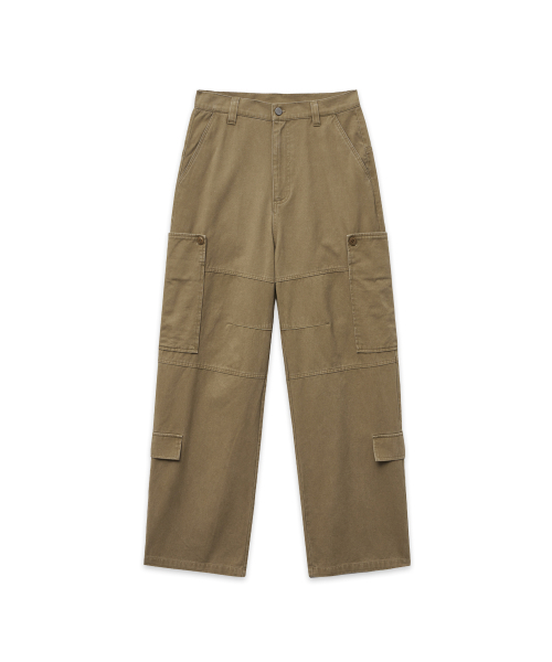 INTEMPOMOOD(インテンポムード)の「ボタンポケットカーゴパンツ_チャコール(その他パンツ・レディース・チャコール・MEDIUM/LARGE/X-LARGE)」の22枚目の写真