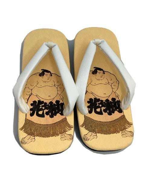 VIBGYOR(ヴィブジョー)の「【Re:】相撲雪駄 TM11 (MA)(サンダル・メンズ・ホワイト・28cm)」の1枚目の写真