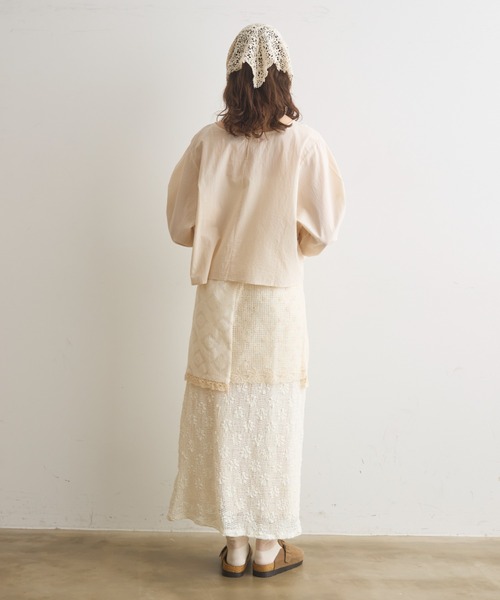 Crisp（クリスプ）の「レースラップスカート（スカート・レディース・アイボリー・FREE）」の19枚目の写真