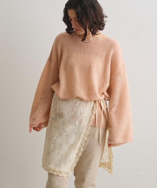 Crisp（クリスプ）の「レースラップスカート（スカート・レディース・アイボリー・FREE）」の20枚目の写真