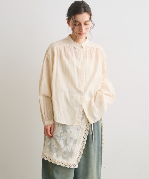 Crisp（クリスプ）の「レースラップスカート（スカート・レディース・アイボリー・FREE）」の7枚目の写真