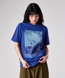 ウィメンズ Paul Smith Loves Barbour "Scoop" Tシャツ / 165907 MTS1613