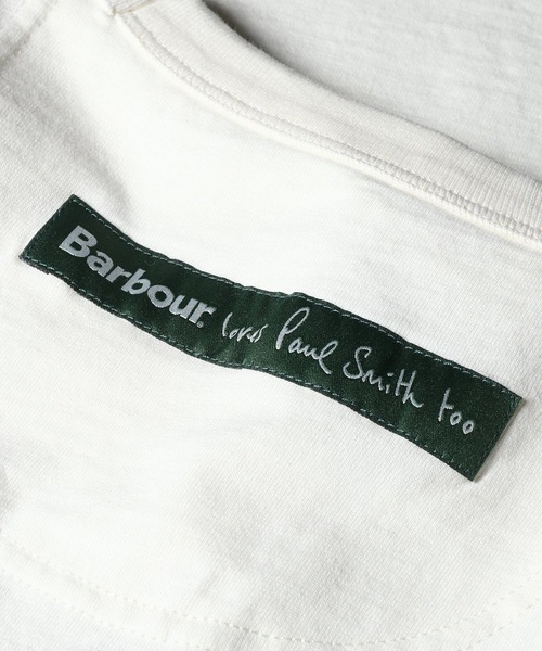 Paul Smith(ポールスミス)の「ウィメンズ Paul Smith Loves Barbour "Scoop" Tシャツ / 165907 MTS1613(Tシャツ/カットソー・レディース・ブルー/オフホワイト・X-SMALL)」の7枚目の写真