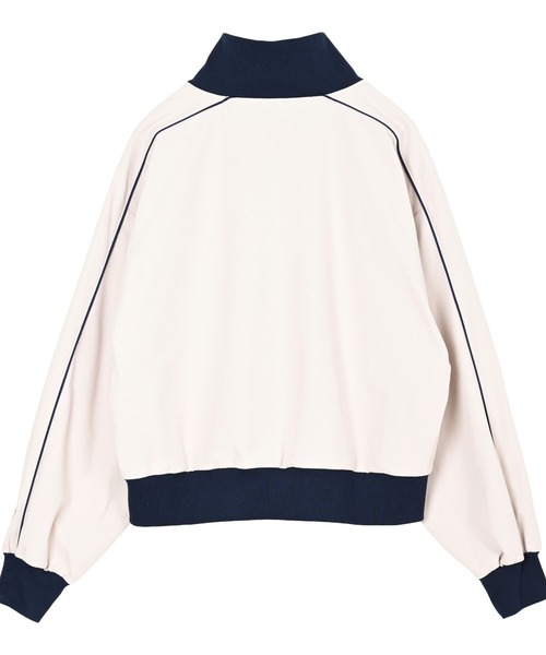 NEW BALANCE（ニューバランス）の「レトロジャージージャケット（ジャージ・レディース・ベージュ/サックスブルー・SMALL/MEDIUM/LARGE/X-LARGE）」の7枚目の写真