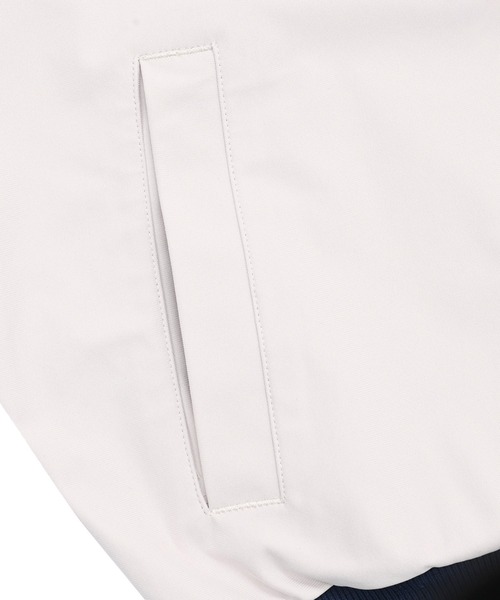 NEW BALANCE（ニューバランス）の「レトロジャージージャケット（ジャージ・レディース・ベージュ/サックスブルー・SMALL/MEDIUM/LARGE/X-LARGE）」の10枚目の写真